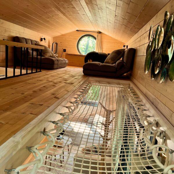 Filet suspendu Tiny House Astéria